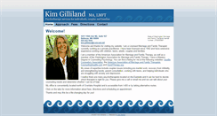 Desktop Screenshot of gillilandtherapy.com